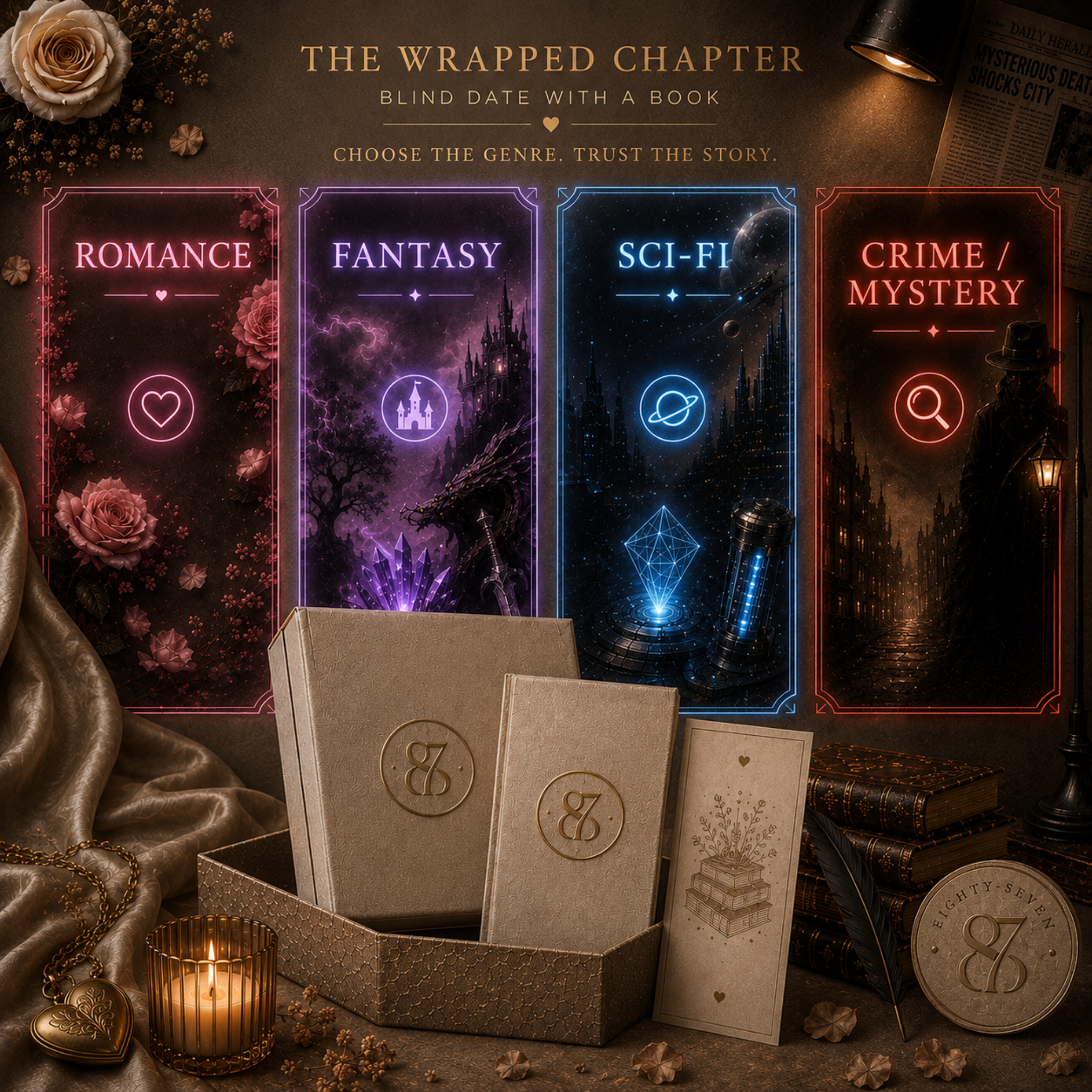 The Wrapped Chapter Blind Date With a Book